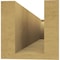 Ekena Millwork 4in. W x 4in. H x 20in. L Huntington Woodgrain TimberThane Rafter Tail, Primed Tan RFTUR04X04X20HUNRCPR - alternate 2